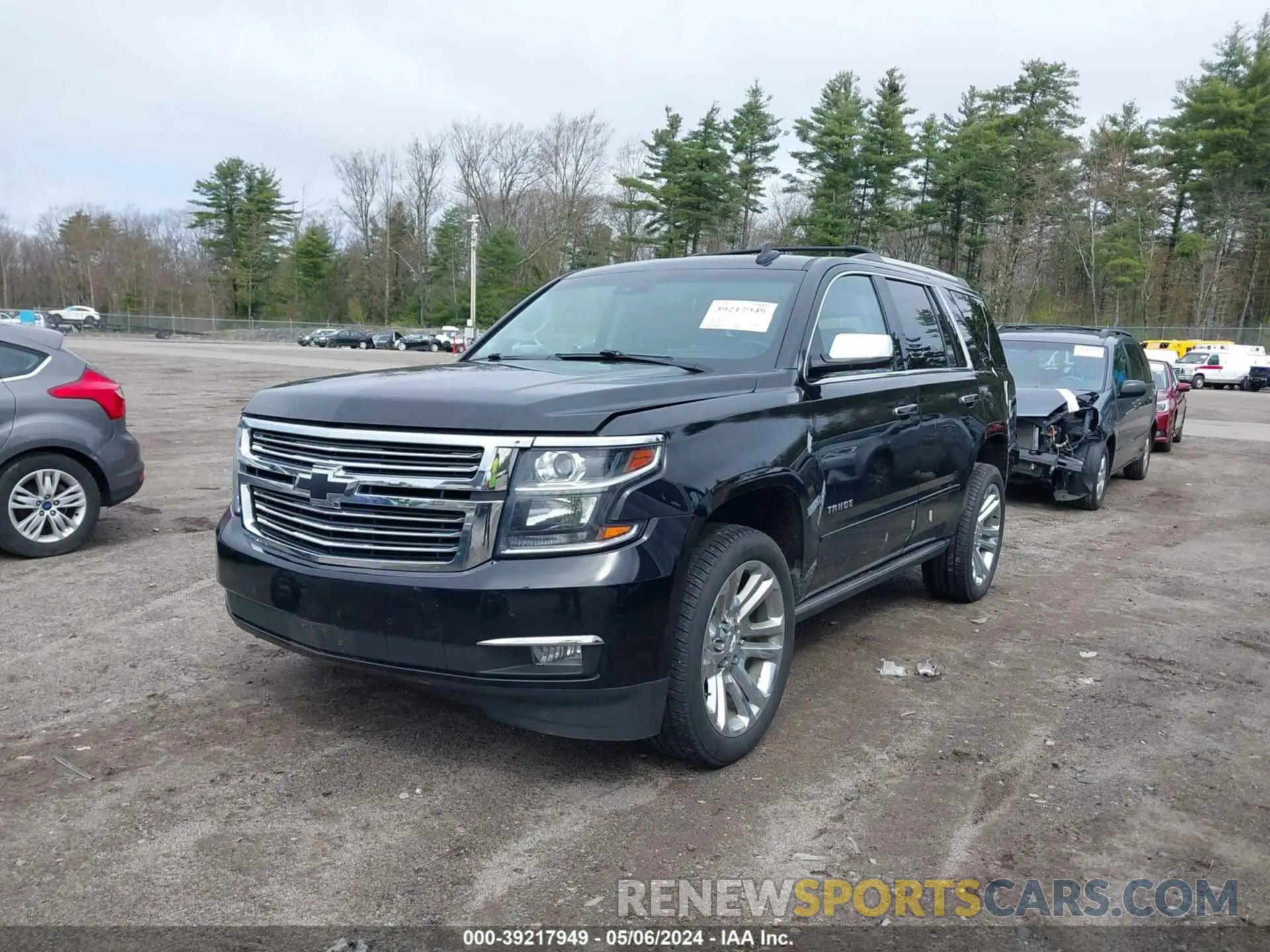 2 Photograph of a damaged car 1GNSKCKJ4LR126699 CHEVROLET TAHOE 2020