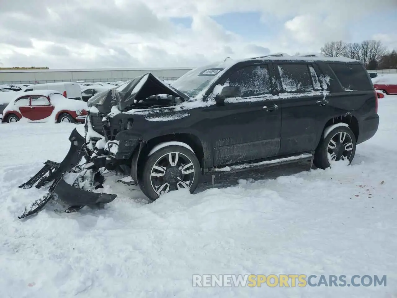 1 Photograph of a damaged car 1GNSKCKJ4LR179841 CHEVROLET TAHOE 2020