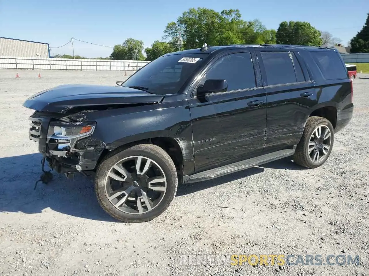 1 Photograph of a damaged car 1GNSKCKJ4LR294570 CHEVROLET TAHOE 2020