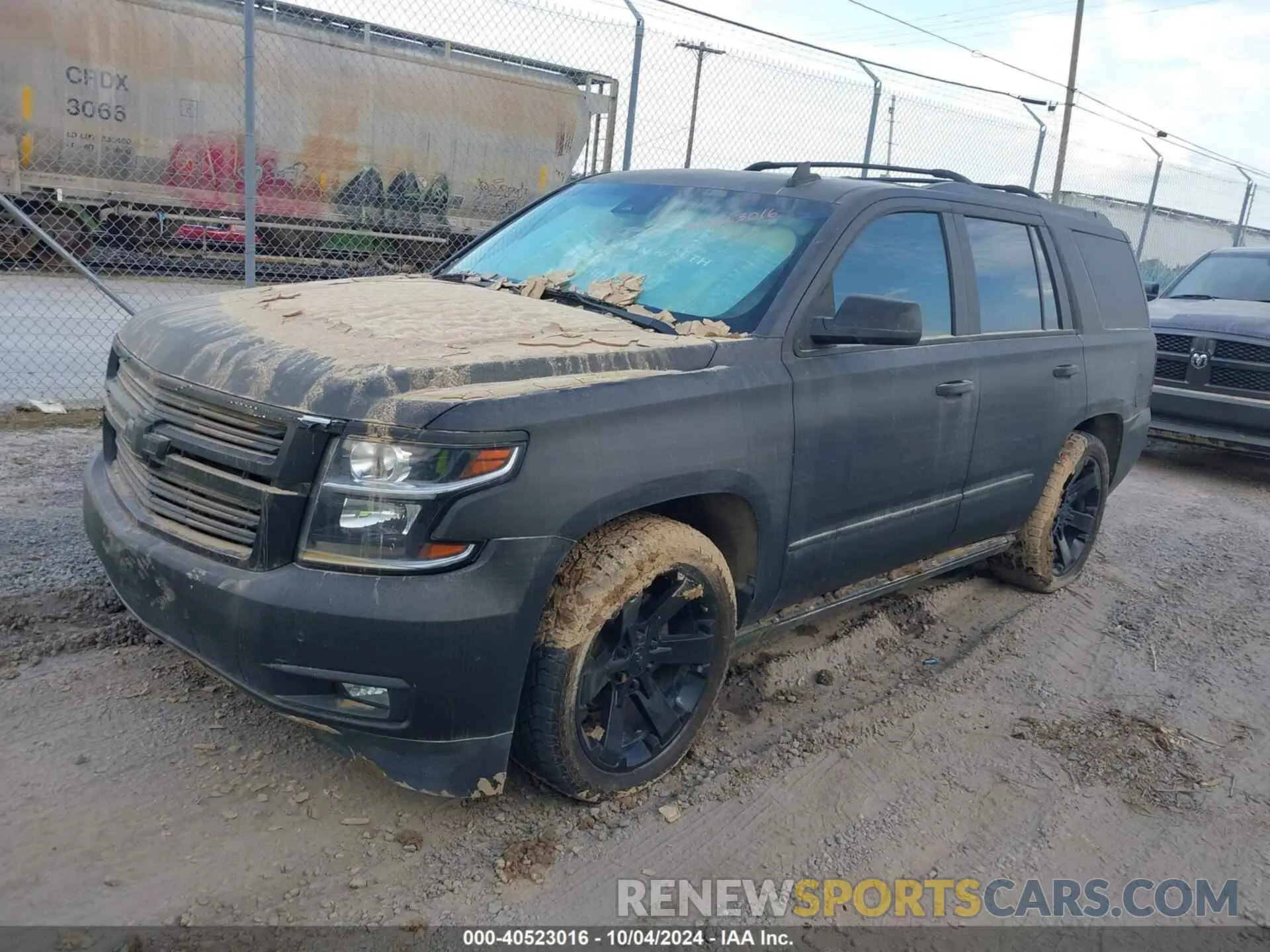 2 Photograph of a damaged car 1GNSKCKJ4LR300528 CHEVROLET TAHOE 2020