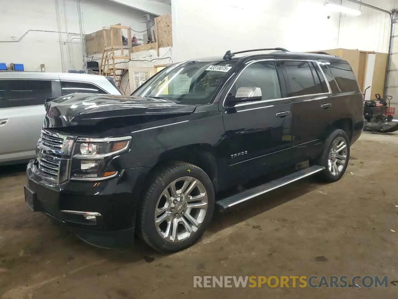 1 Photograph of a damaged car 1GNSKCKJ5LR122385 CHEVROLET TAHOE 2020