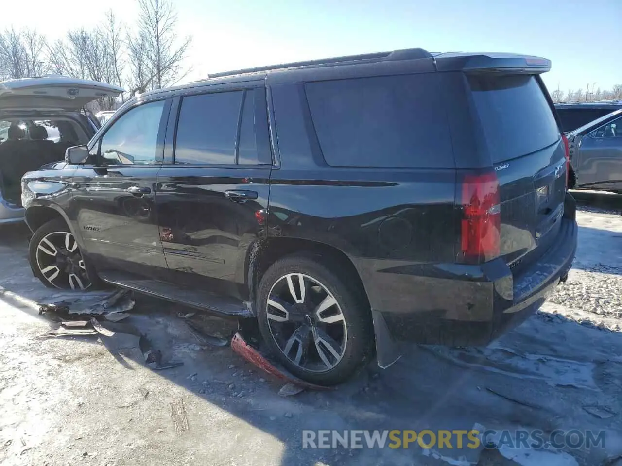 2 Photograph of a damaged car 1GNSKCKJ5LR169805 CHEVROLET TAHOE 2020