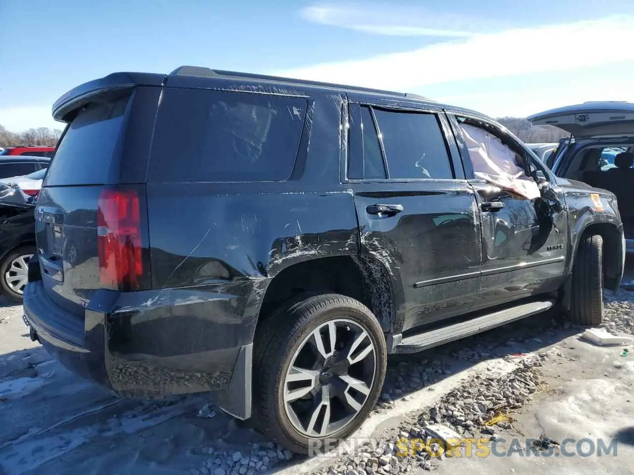 3 Photograph of a damaged car 1GNSKCKJ5LR169805 CHEVROLET TAHOE 2020