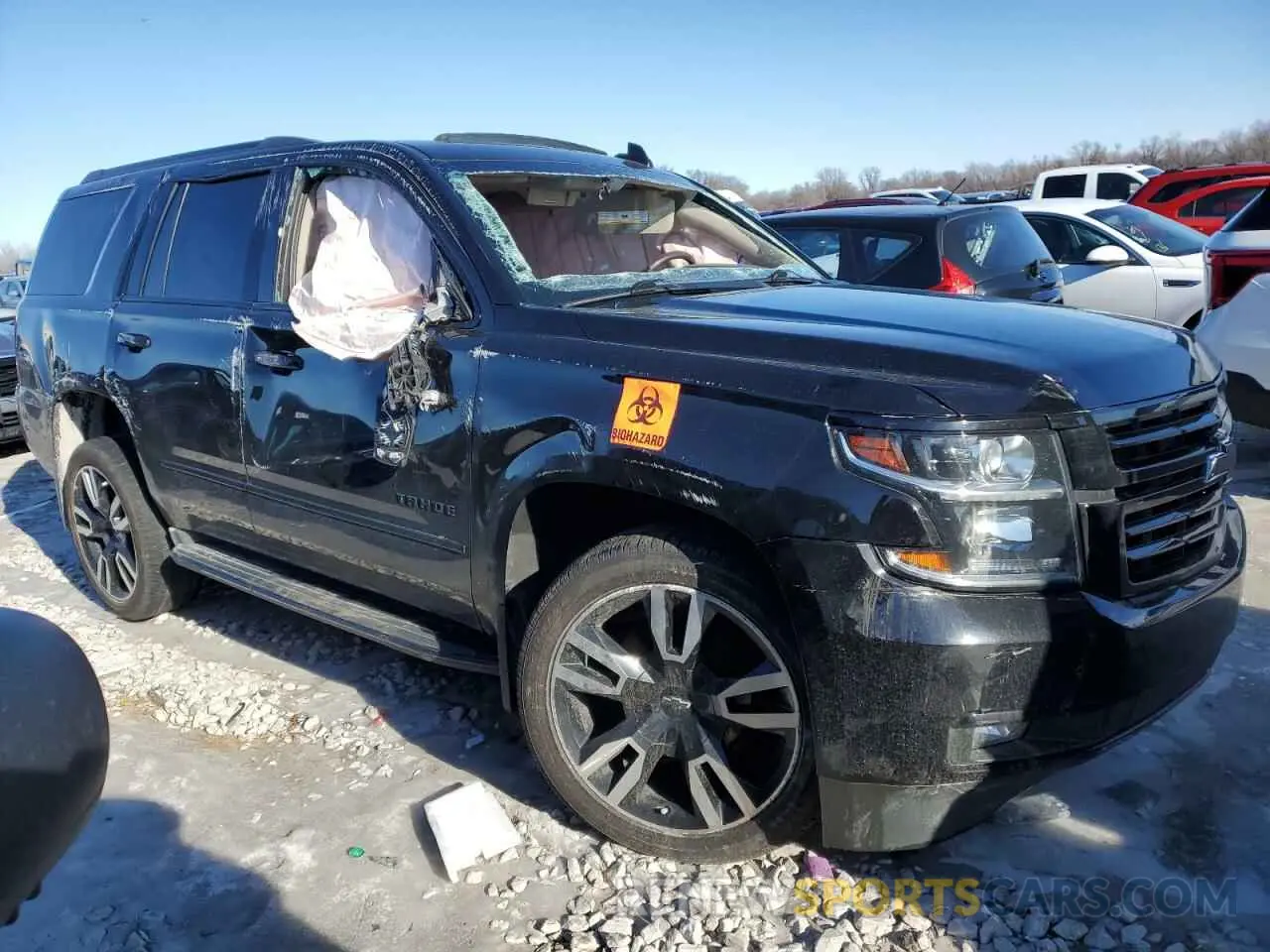 4 Photograph of a damaged car 1GNSKCKJ5LR169805 CHEVROLET TAHOE 2020