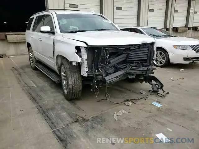 12 Photograph of a damaged car 1GNSKCKJ7LR307957 CHEVROLET TAHOE 2020
