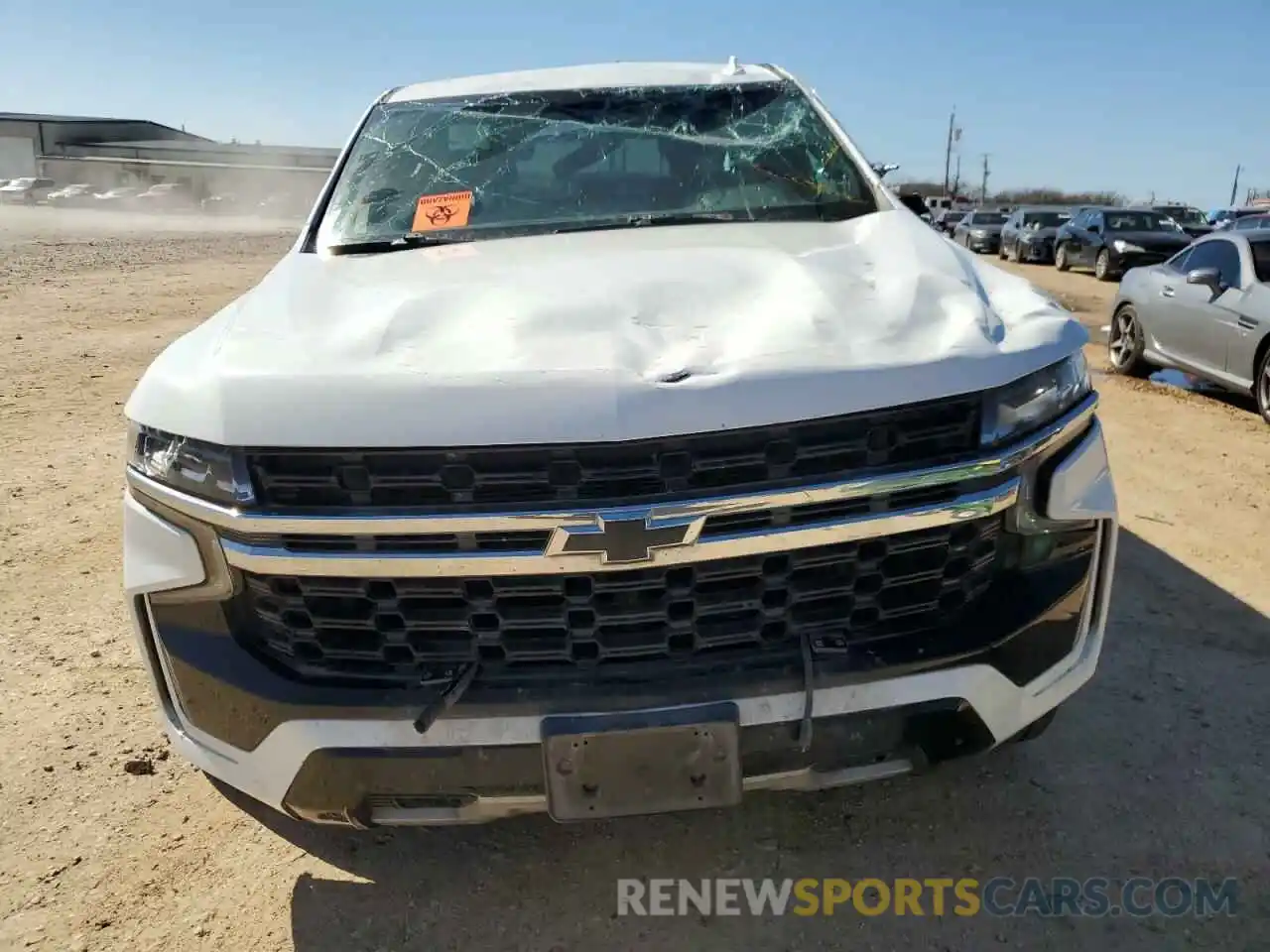 5 Photograph of a damaged car 1GBSCLED0MR297435 CHEVROLET TAHOE 2021