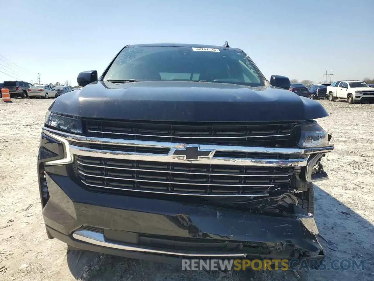 5 Photograph of a damaged car 1GNSCNKD0MR301731 CHEVROLET TAHOE 2021