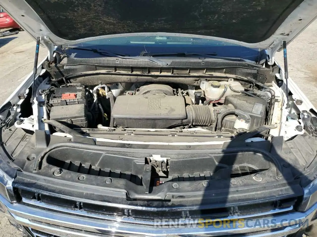 13 Photograph of a damaged car 1GNSCNKD1MR363008 CHEVROLET TAHOE 2021