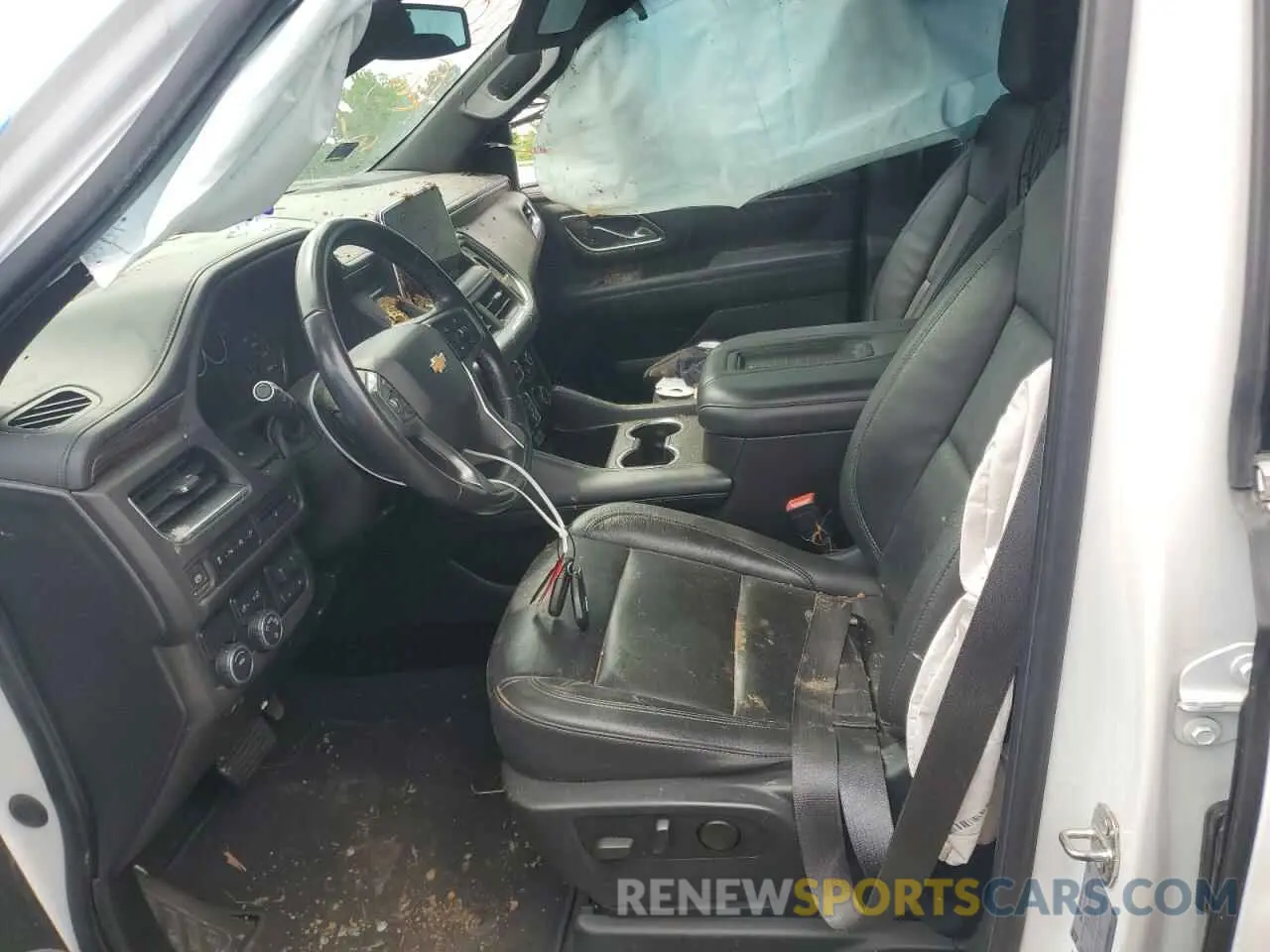 7 Photograph of a damaged car 1GNSCNKD1MR363008 CHEVROLET TAHOE 2021