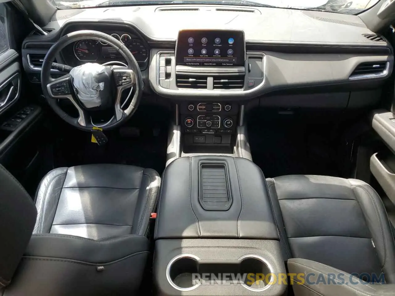 8 Photograph of a damaged car 1GNSCNKD5MR110516 CHEVROLET TAHOE 2021