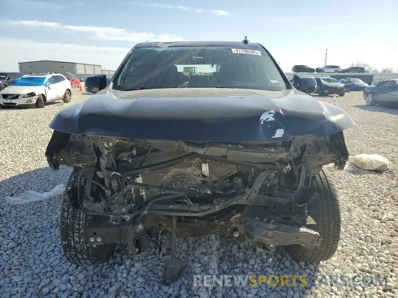 5 Photograph of a damaged car 1GNSCNKD7MR136017 CHEVROLET TAHOE 2021