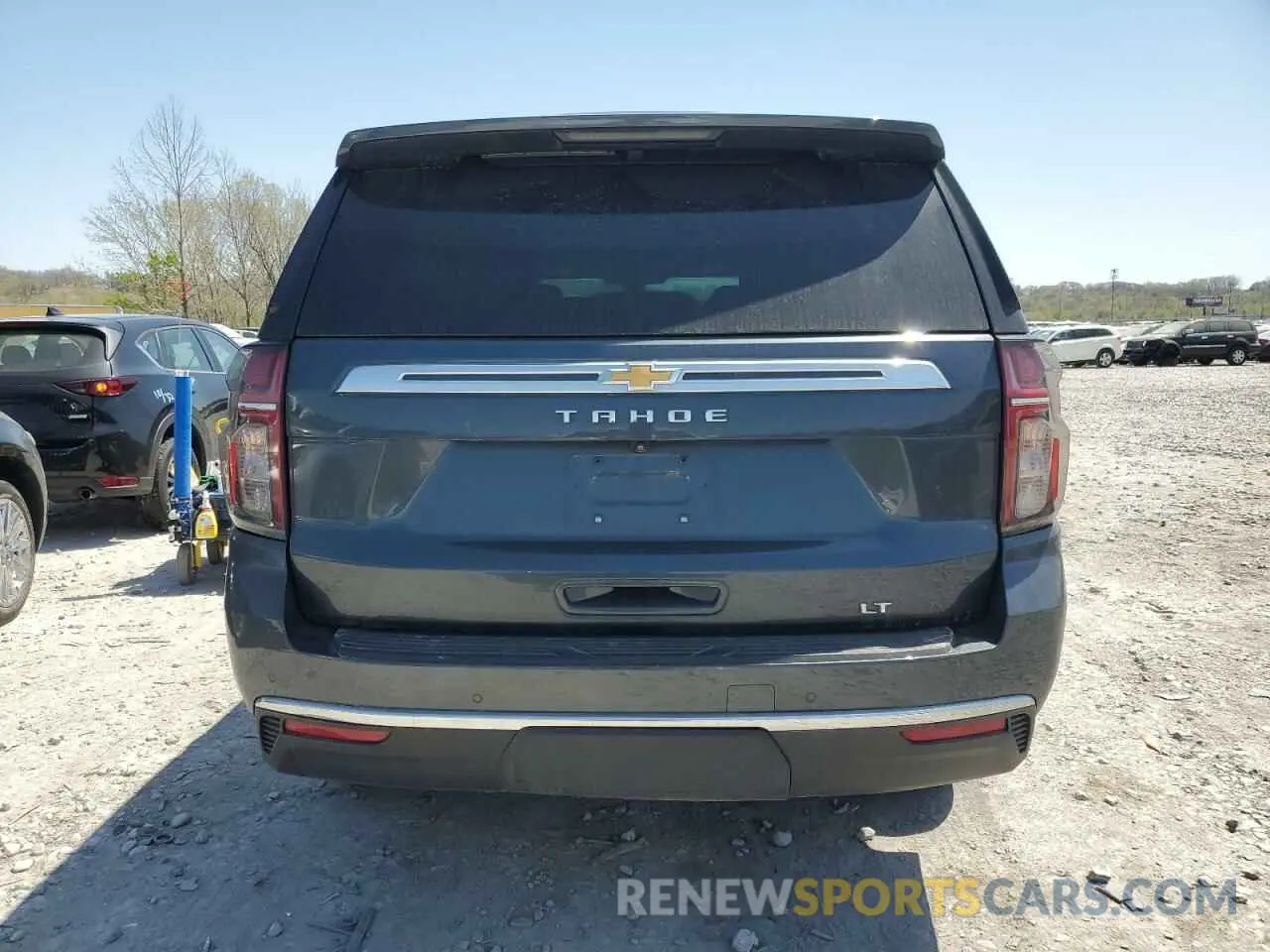 6 Photograph of a damaged car 1GNSCNKD7MR355575 CHEVROLET TAHOE 2021