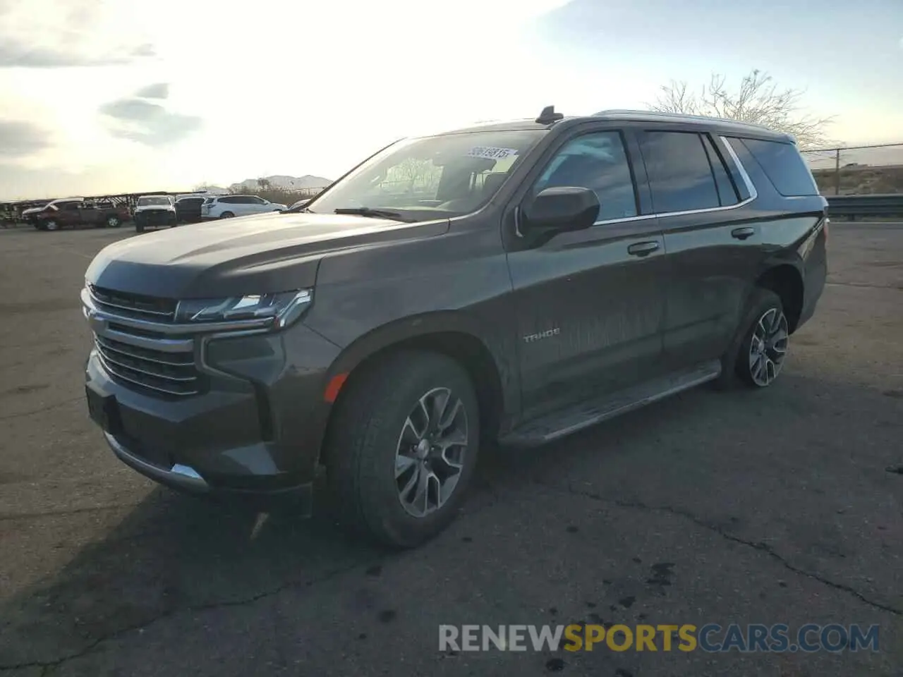 1 Photograph of a damaged car 1GNSCNKD8MR377195 CHEVROLET TAHOE 2021