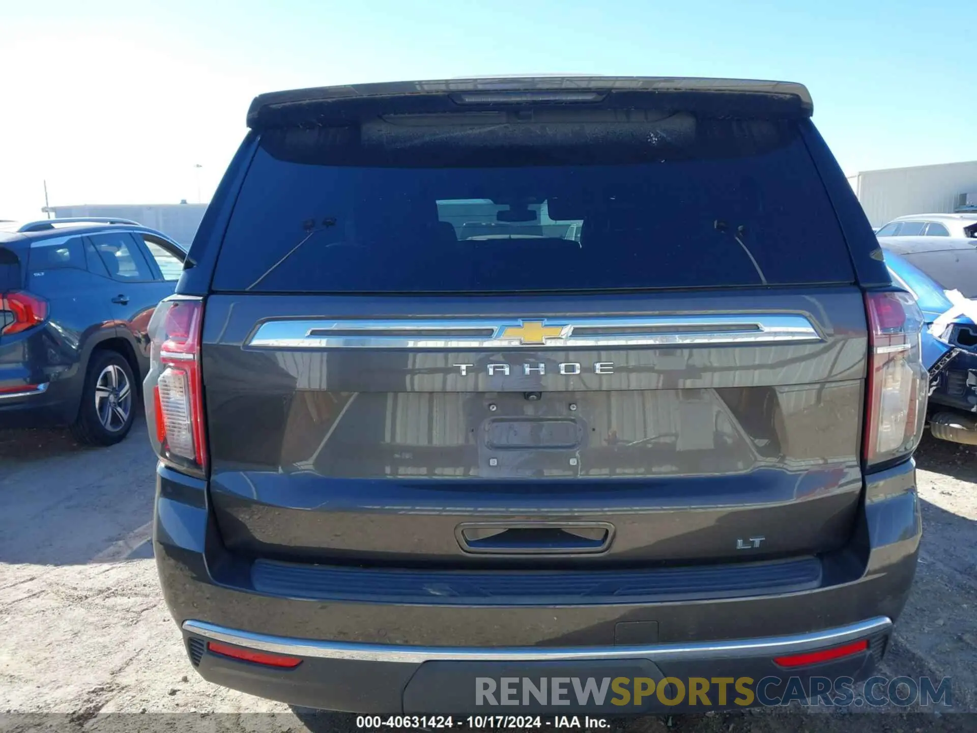 15 Photograph of a damaged car 1GNSCNKD9MR266140 CHEVROLET TAHOE 2021