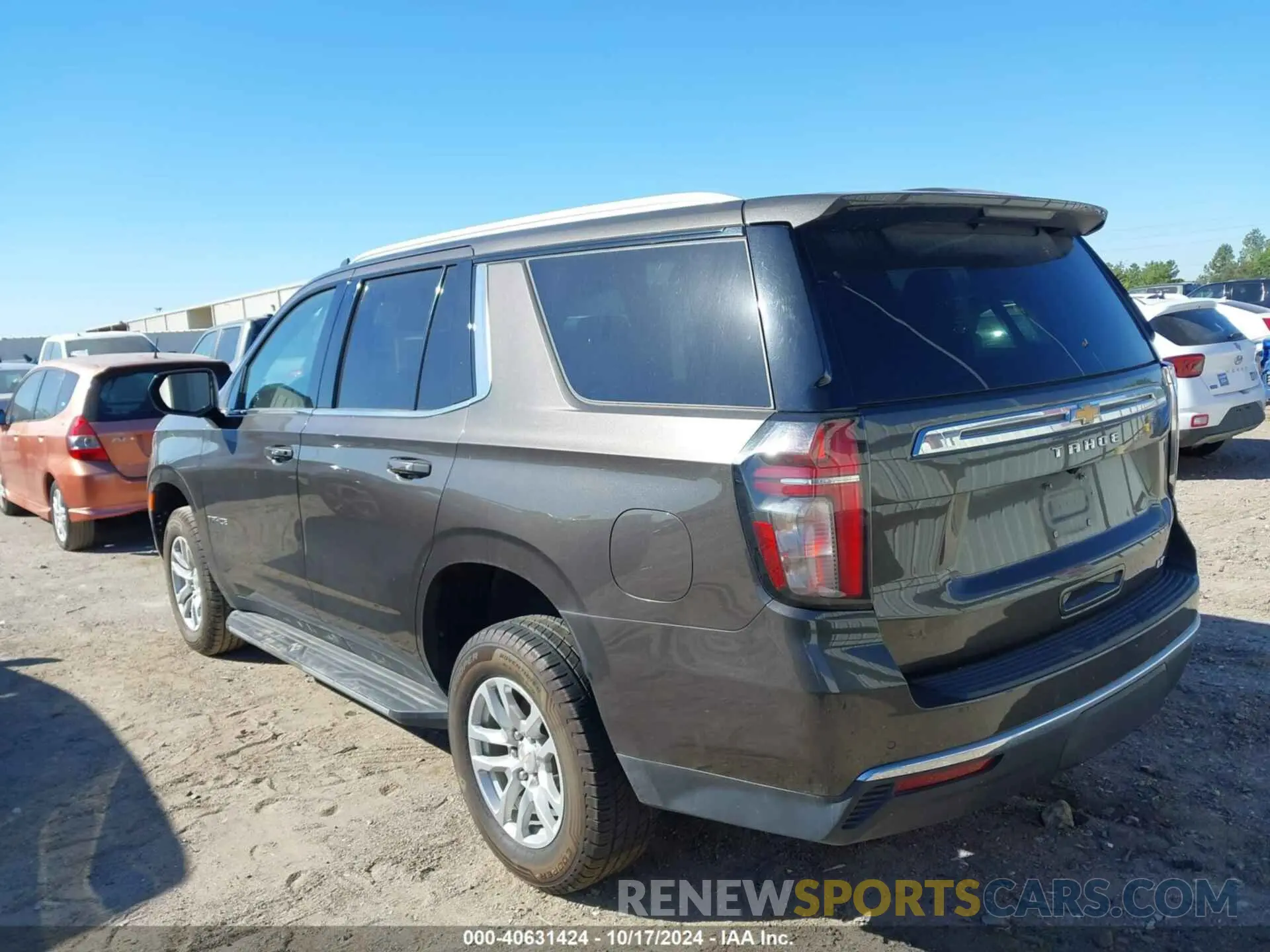 3 Photograph of a damaged car 1GNSCNKD9MR266140 CHEVROLET TAHOE 2021