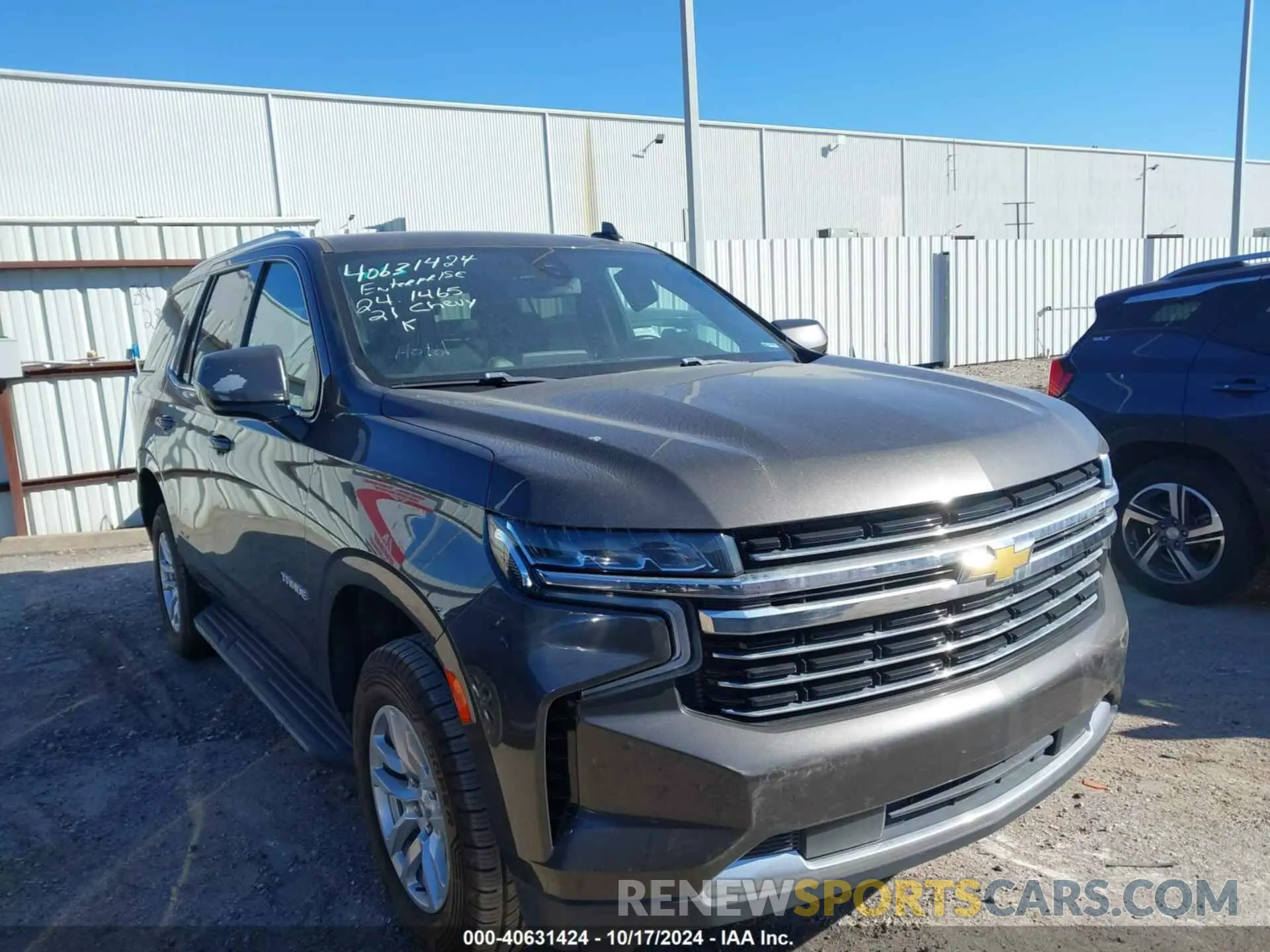 6 Photograph of a damaged car 1GNSCNKD9MR266140 CHEVROLET TAHOE 2021