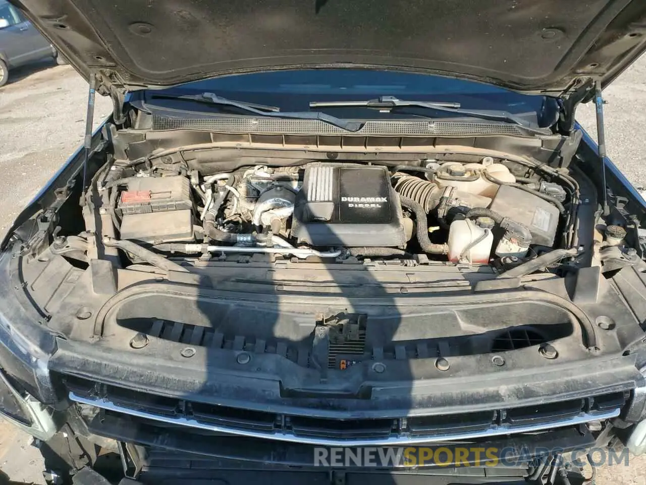 12 Photograph of a damaged car 1GNSCNKT0MR307343 CHEVROLET TAHOE 2021