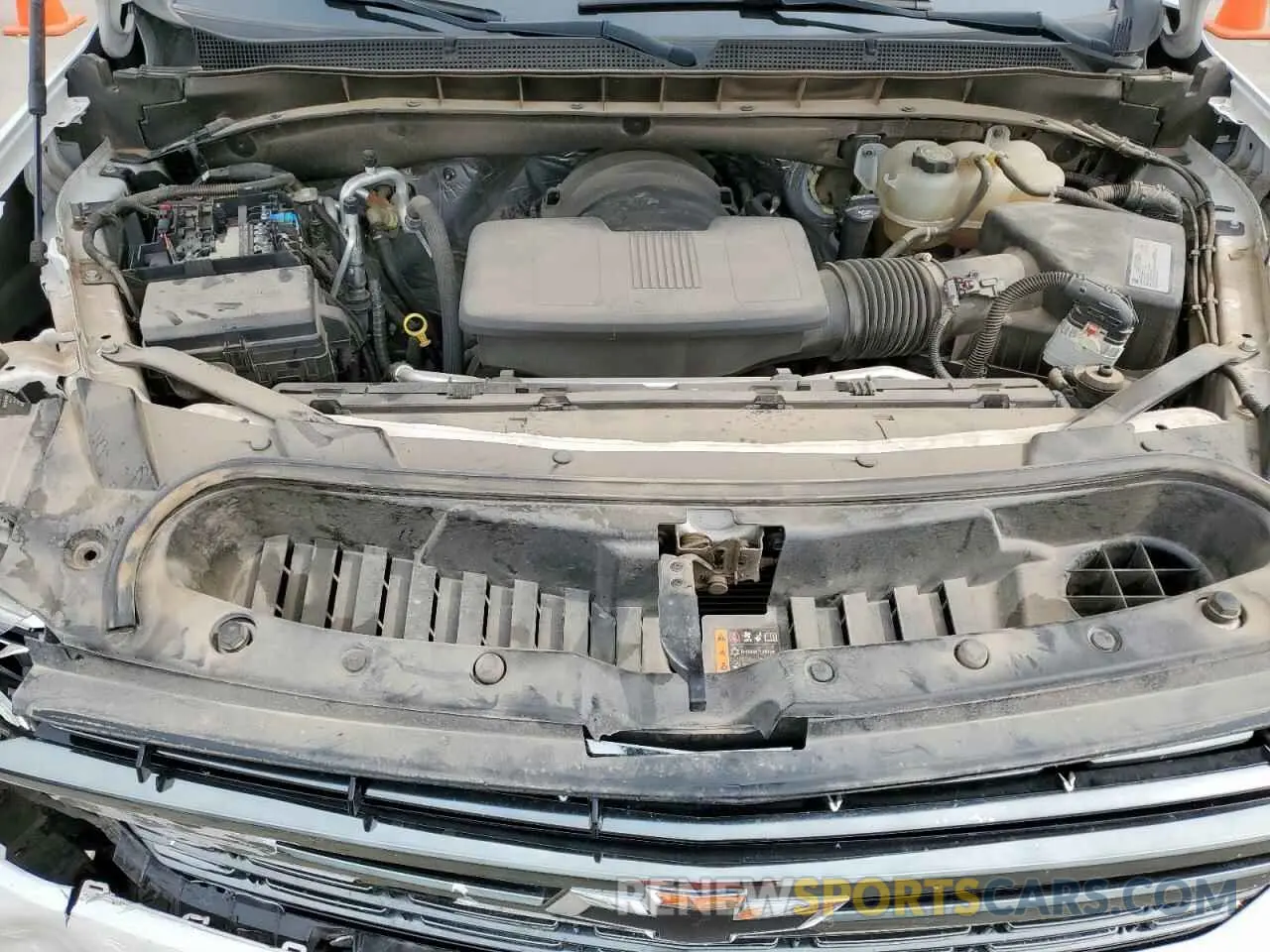 12 Photograph of a damaged car 1GNSCRKD2MR300815 CHEVROLET TAHOE 2021
