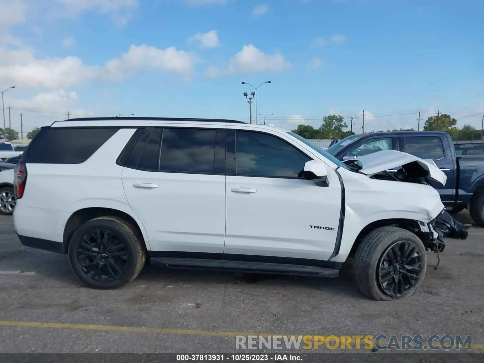 13 Photograph of a damaged car 1GNSCRKD9MR390089 CHEVROLET TAHOE 2021