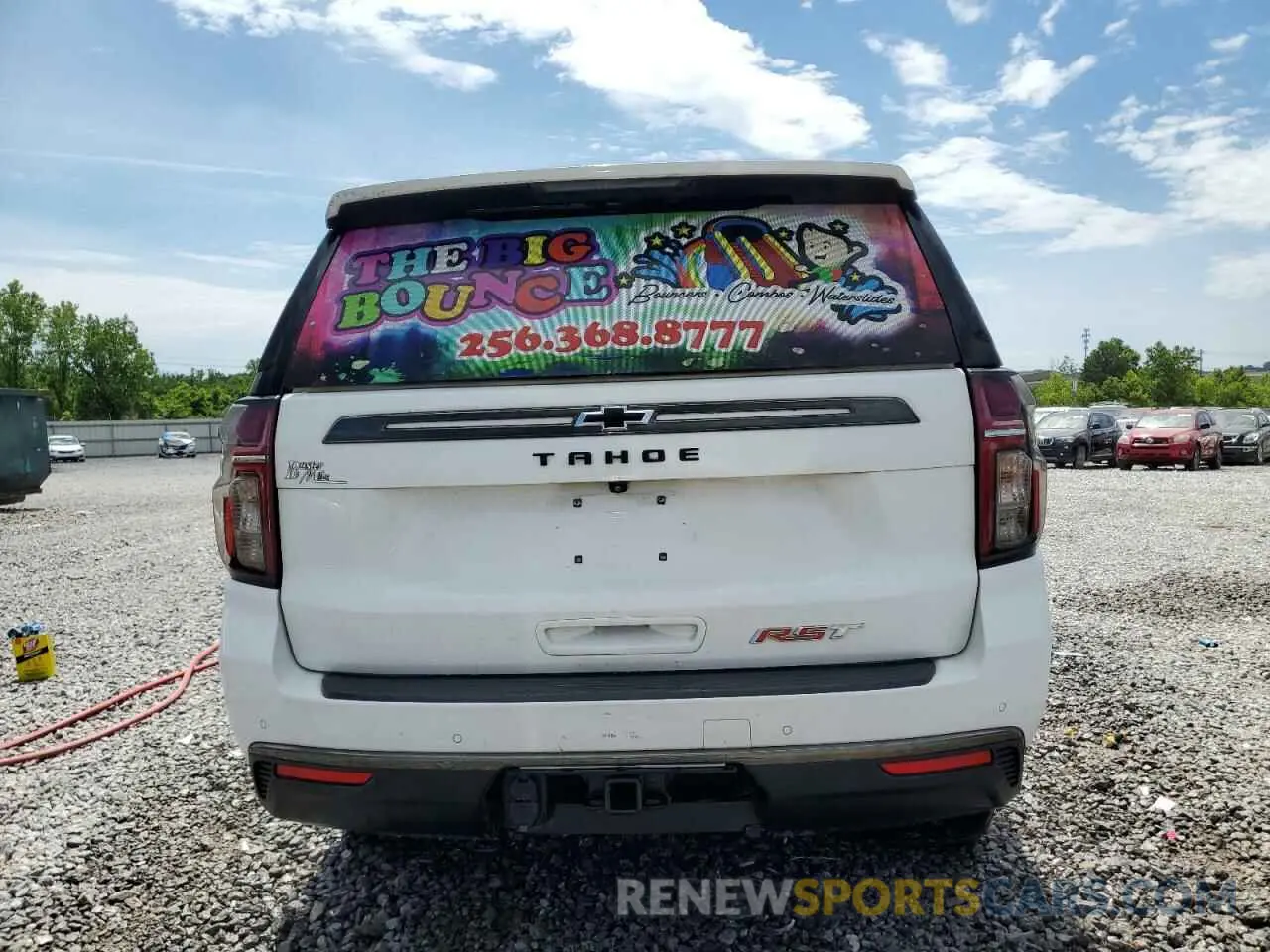 6 Photograph of a damaged car 1GNSCRKD9MR395972 CHEVROLET TAHOE 2021