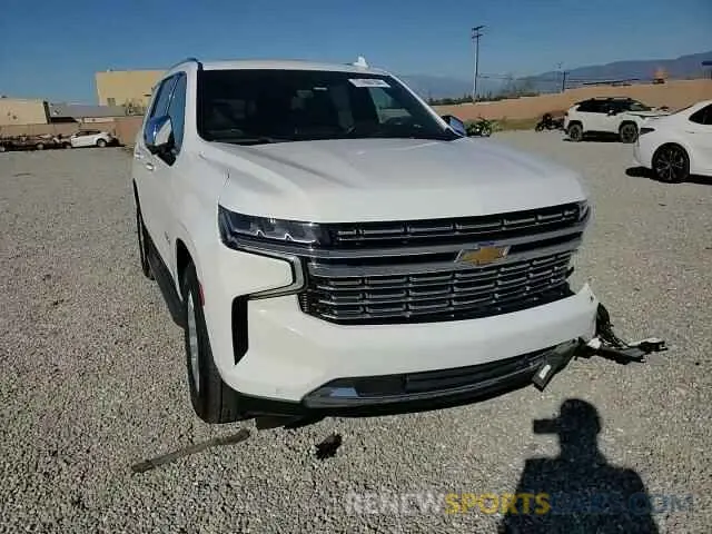 11 Photograph of a damaged car 1GNSCSKD0MR353889 CHEVROLET TAHOE 2021
