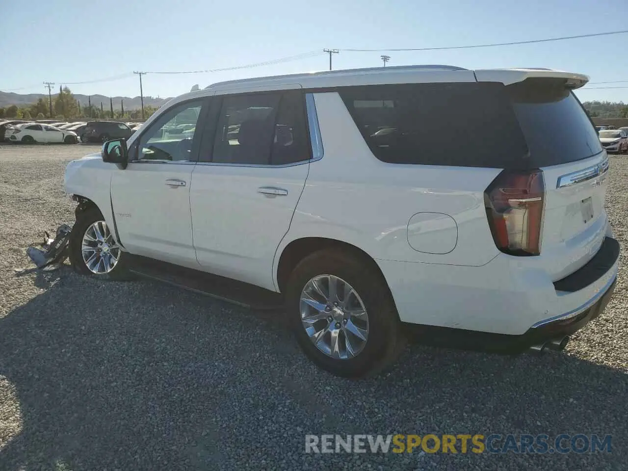 2 Photograph of a damaged car 1GNSCSKD0MR353889 CHEVROLET TAHOE 2021