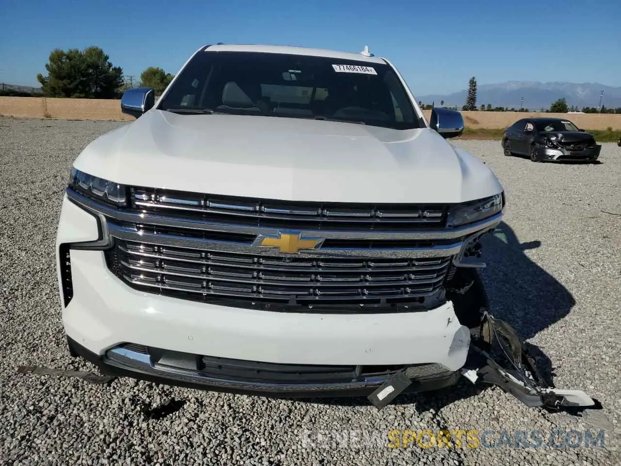 5 Photograph of a damaged car 1GNSCSKD0MR353889 CHEVROLET TAHOE 2021