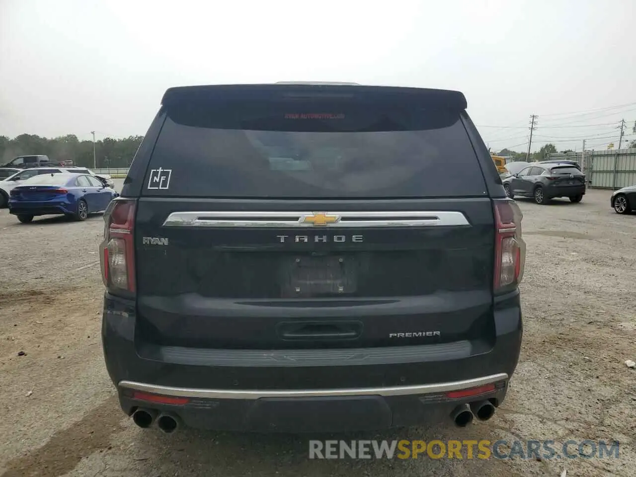 6 Photograph of a damaged car 1GNSCSKD1MR104260 CHEVROLET TAHOE 2021
