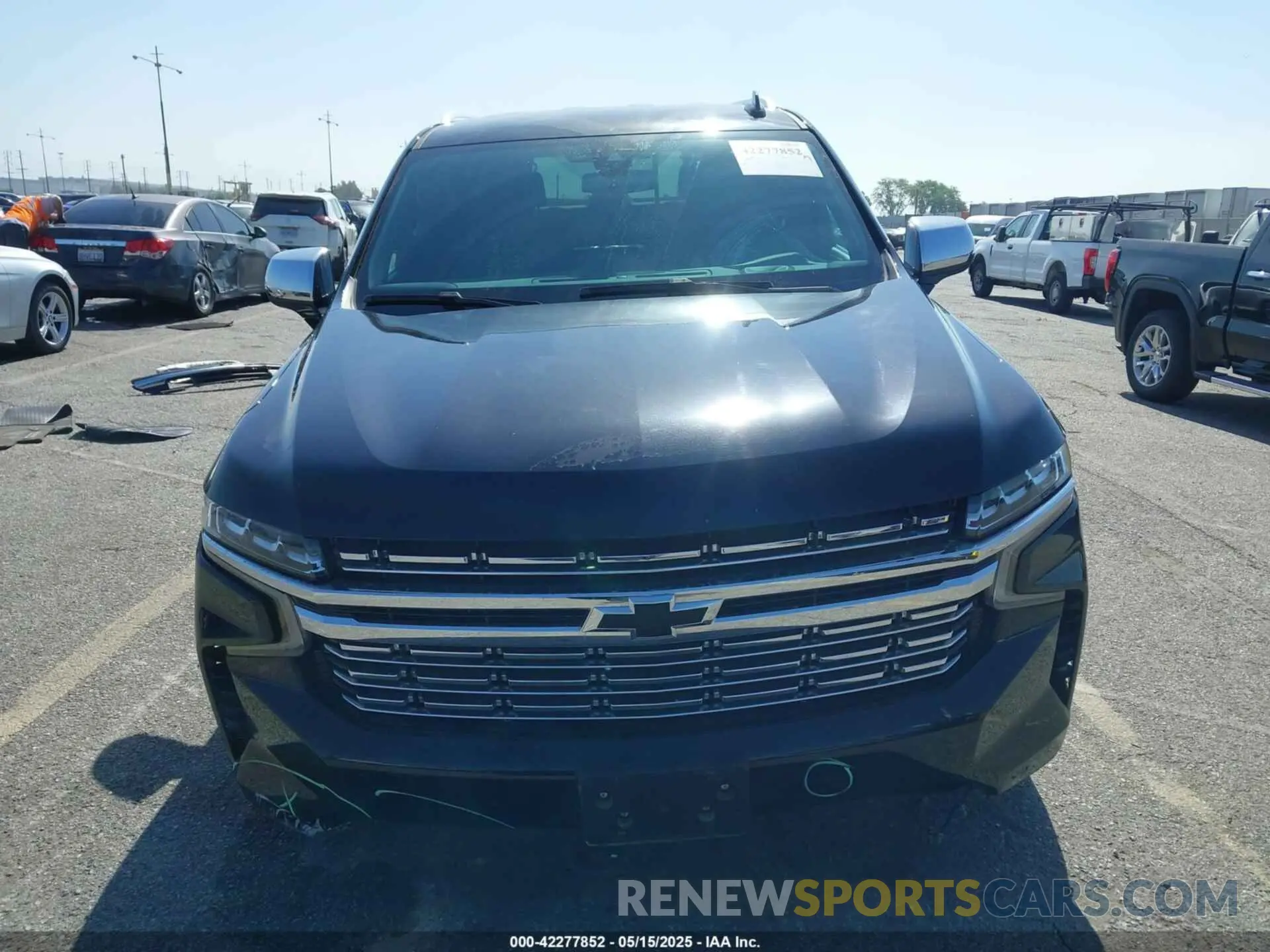 13 Photograph of a damaged car 1GNSCSKD5MR112698 CHEVROLET TAHOE 2021