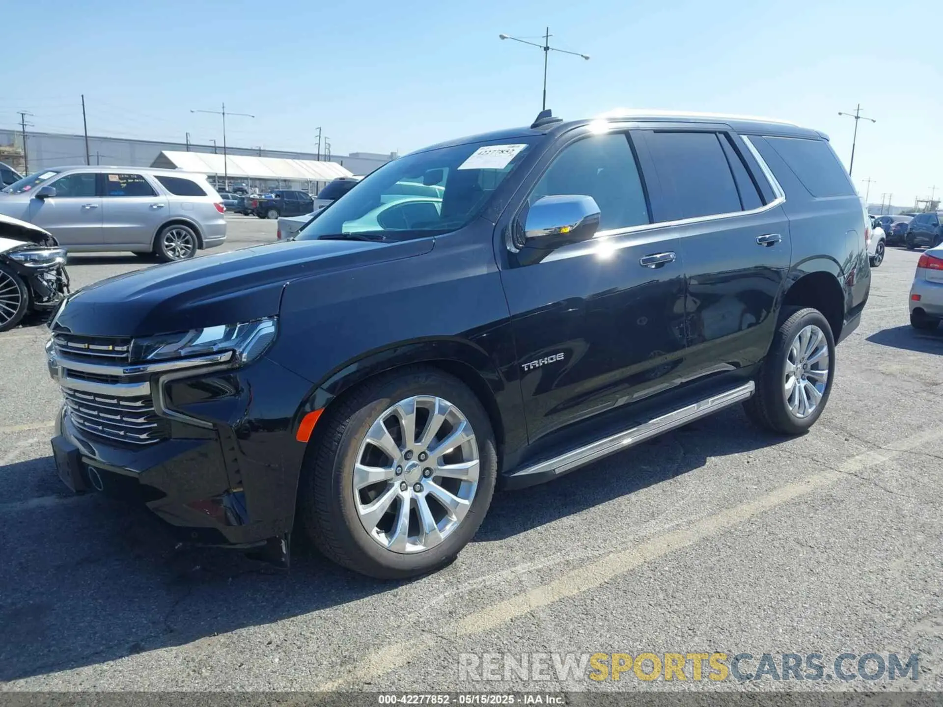 2 Photograph of a damaged car 1GNSCSKD5MR112698 CHEVROLET TAHOE 2021