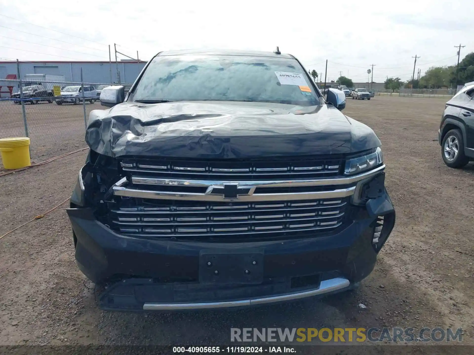 11 Photograph of a damaged car 1GNSCSKD9MR103177 CHEVROLET TAHOE 2021