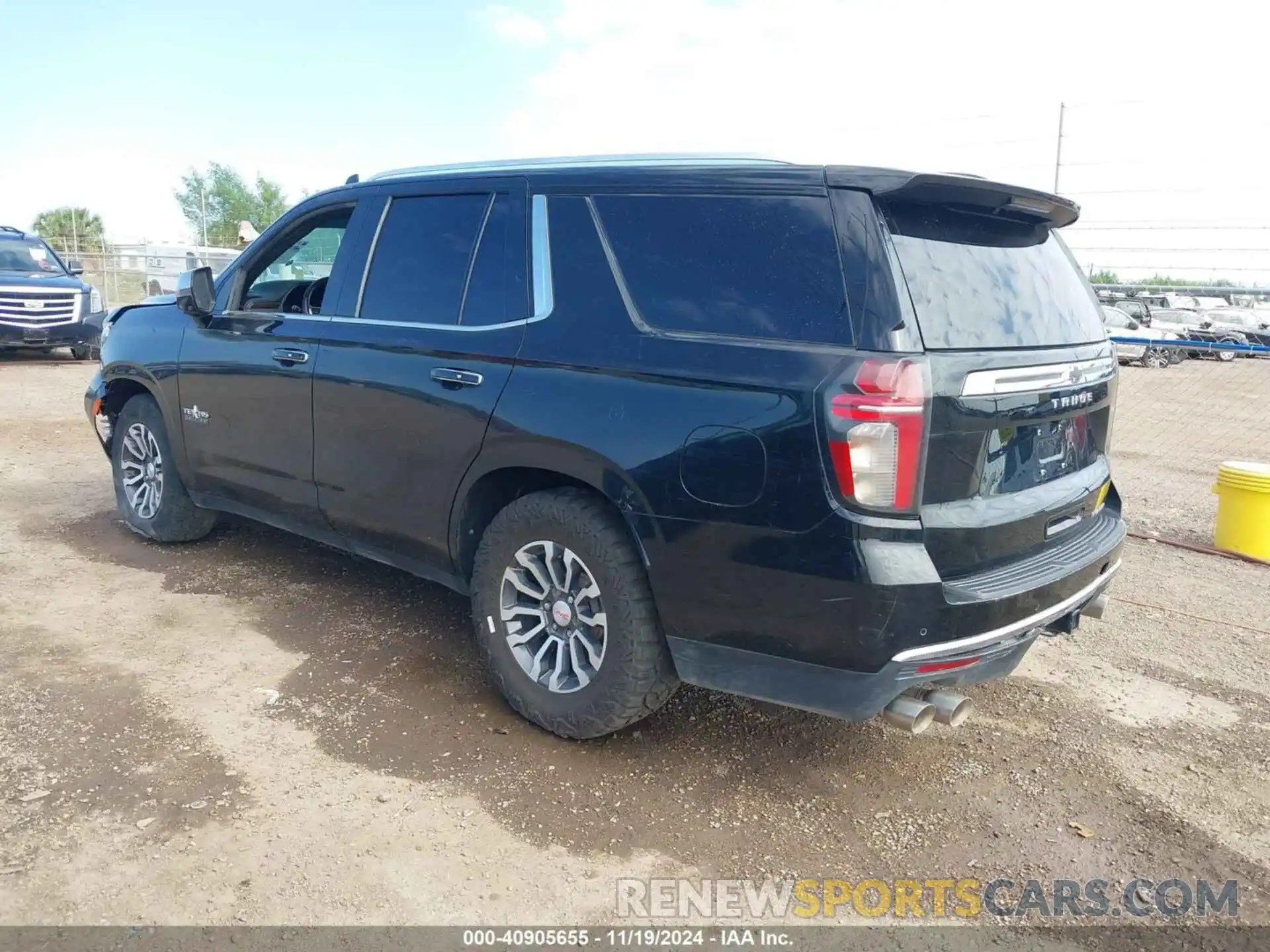 3 Photograph of a damaged car 1GNSCSKD9MR103177 CHEVROLET TAHOE 2021