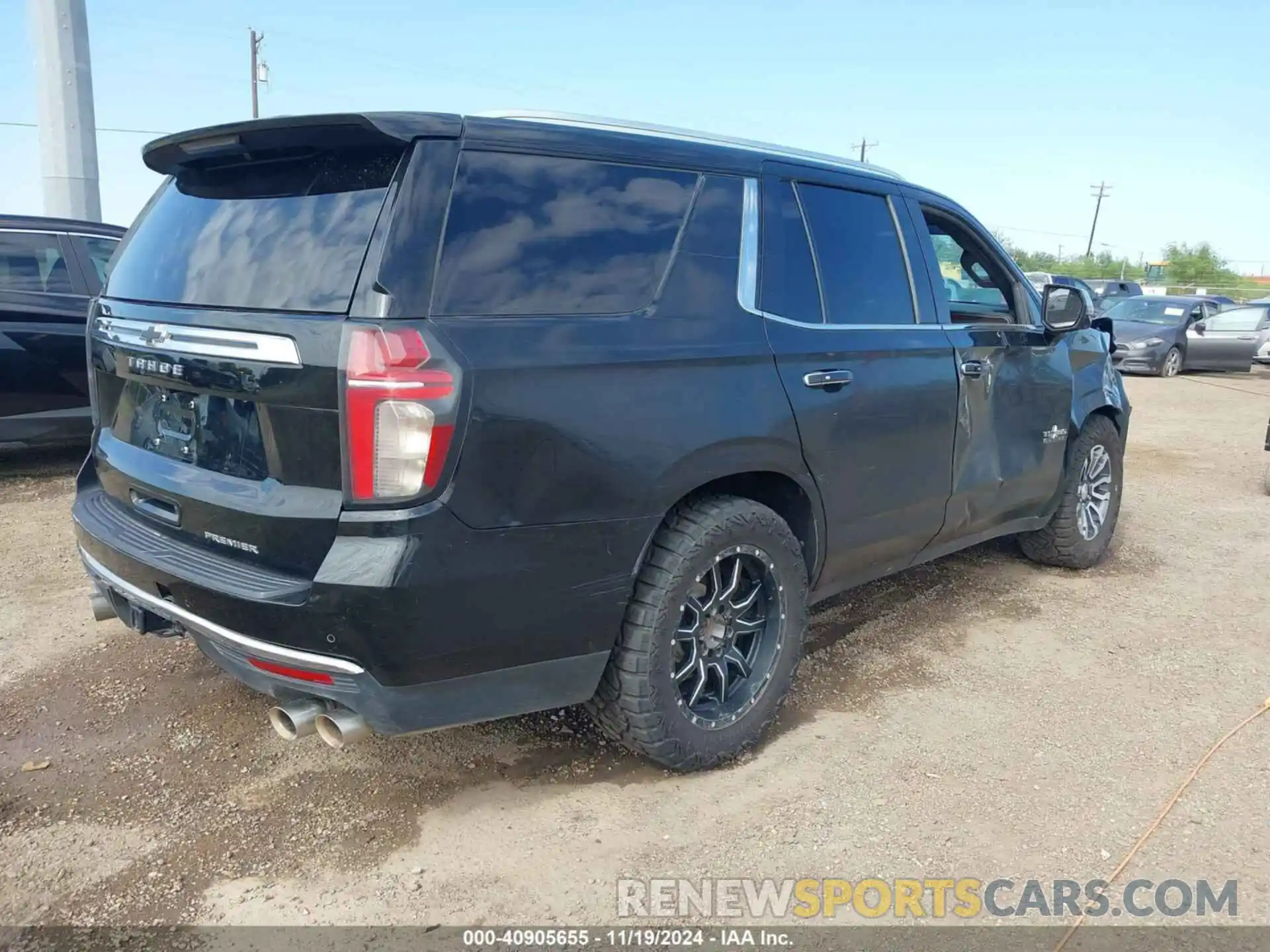 4 Photograph of a damaged car 1GNSCSKD9MR103177 CHEVROLET TAHOE 2021