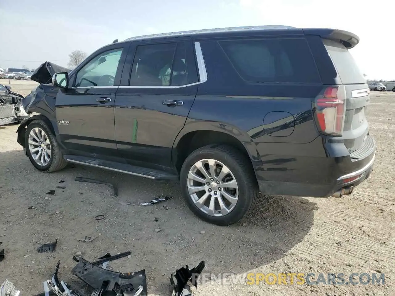 2 Photograph of a damaged car 1GNSCSKD9MR150712 CHEVROLET TAHOE 2021