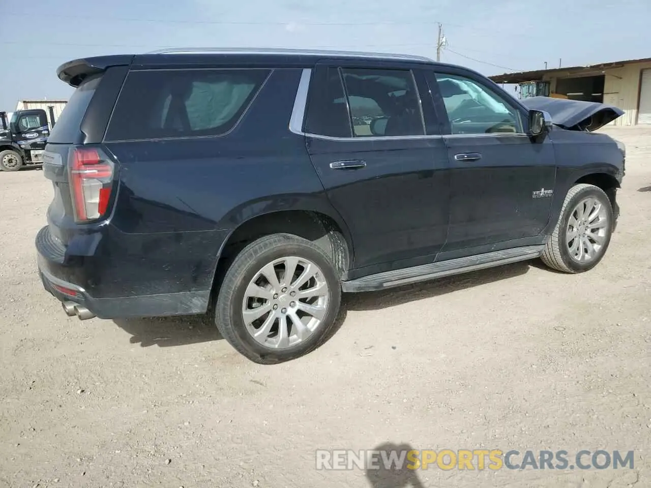 3 Photograph of a damaged car 1GNSCSKD9MR150712 CHEVROLET TAHOE 2021