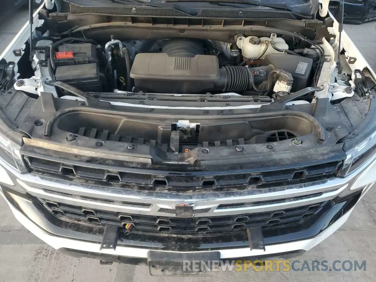 12 Photograph of a damaged car 1GNSKLED1MR360113 CHEVROLET TAHOE 2021
