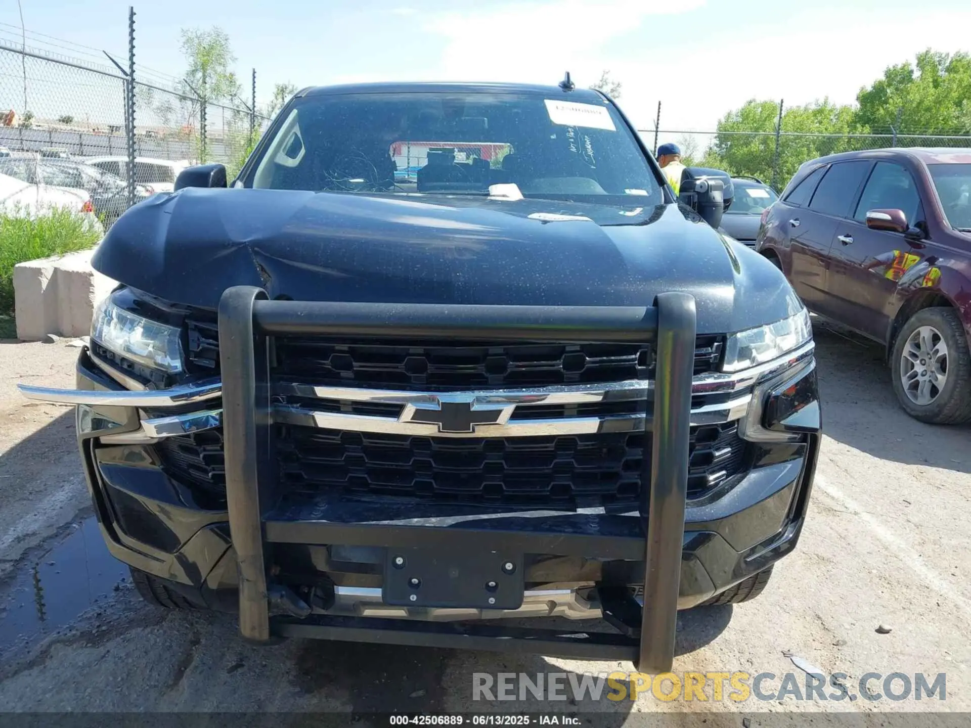 12 Photograph of a damaged car 1GNSKLED2MR328447 CHEVROLET TAHOE 2021