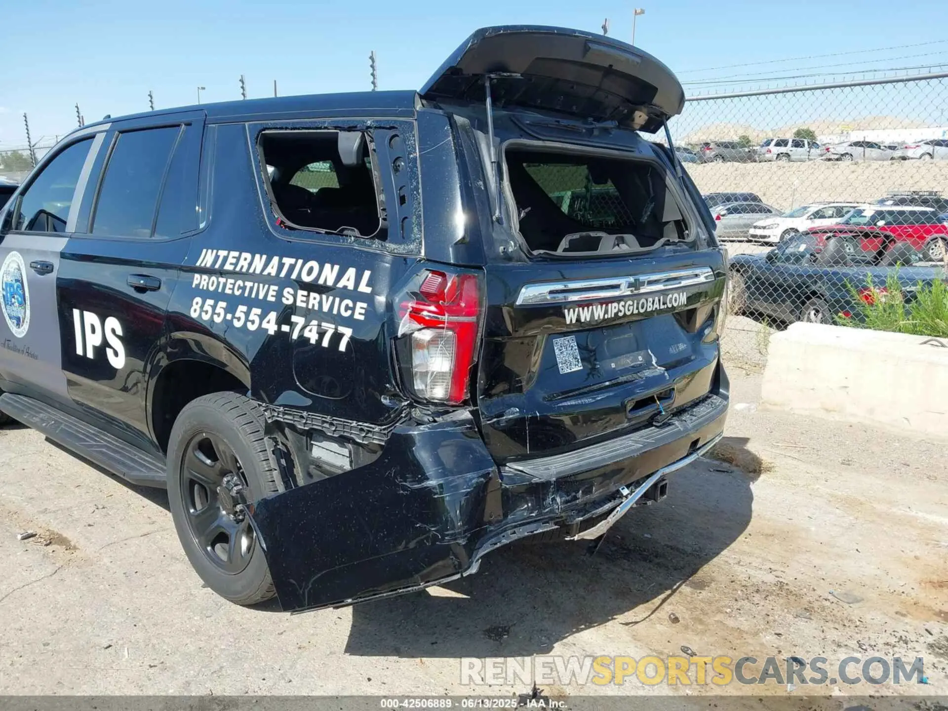6 Photograph of a damaged car 1GNSKLED2MR328447 CHEVROLET TAHOE 2021
