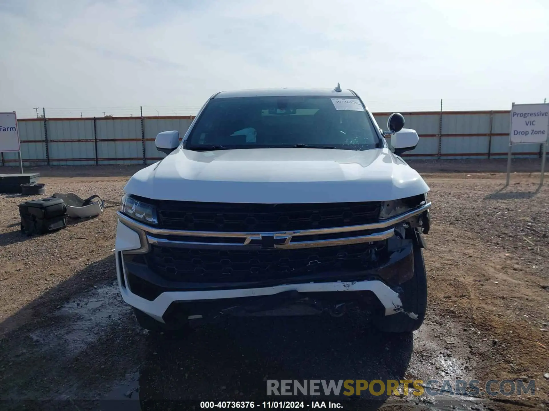 13 Photograph of a damaged car 1GNSKLED2MR374859 CHEVROLET TAHOE 2021