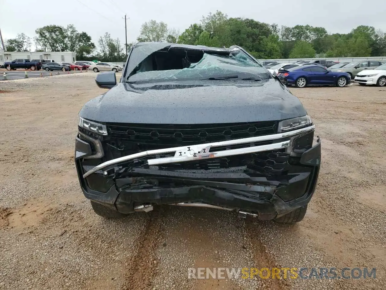 5 Photograph of a damaged car 1GNSKLED7MR441830 CHEVROLET TAHOE 2021