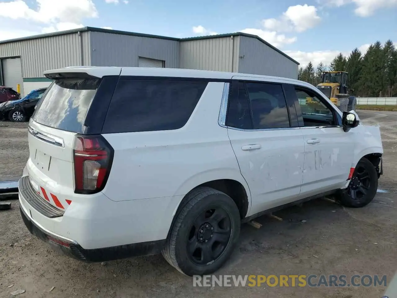 3 Photograph of a damaged car 1GNSKLED8MR266097 CHEVROLET TAHOE 2021