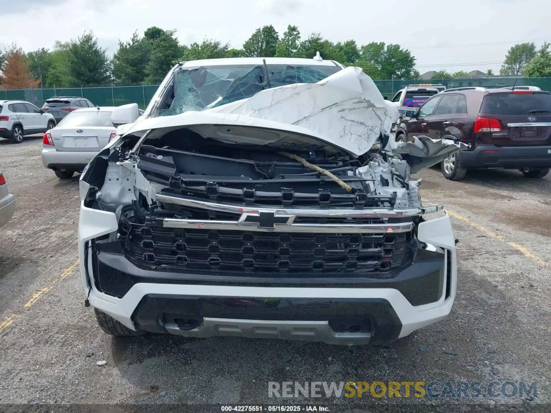 11 Photograph of a damaged car 1GNSKLEDXMR359932 CHEVROLET TAHOE 2021