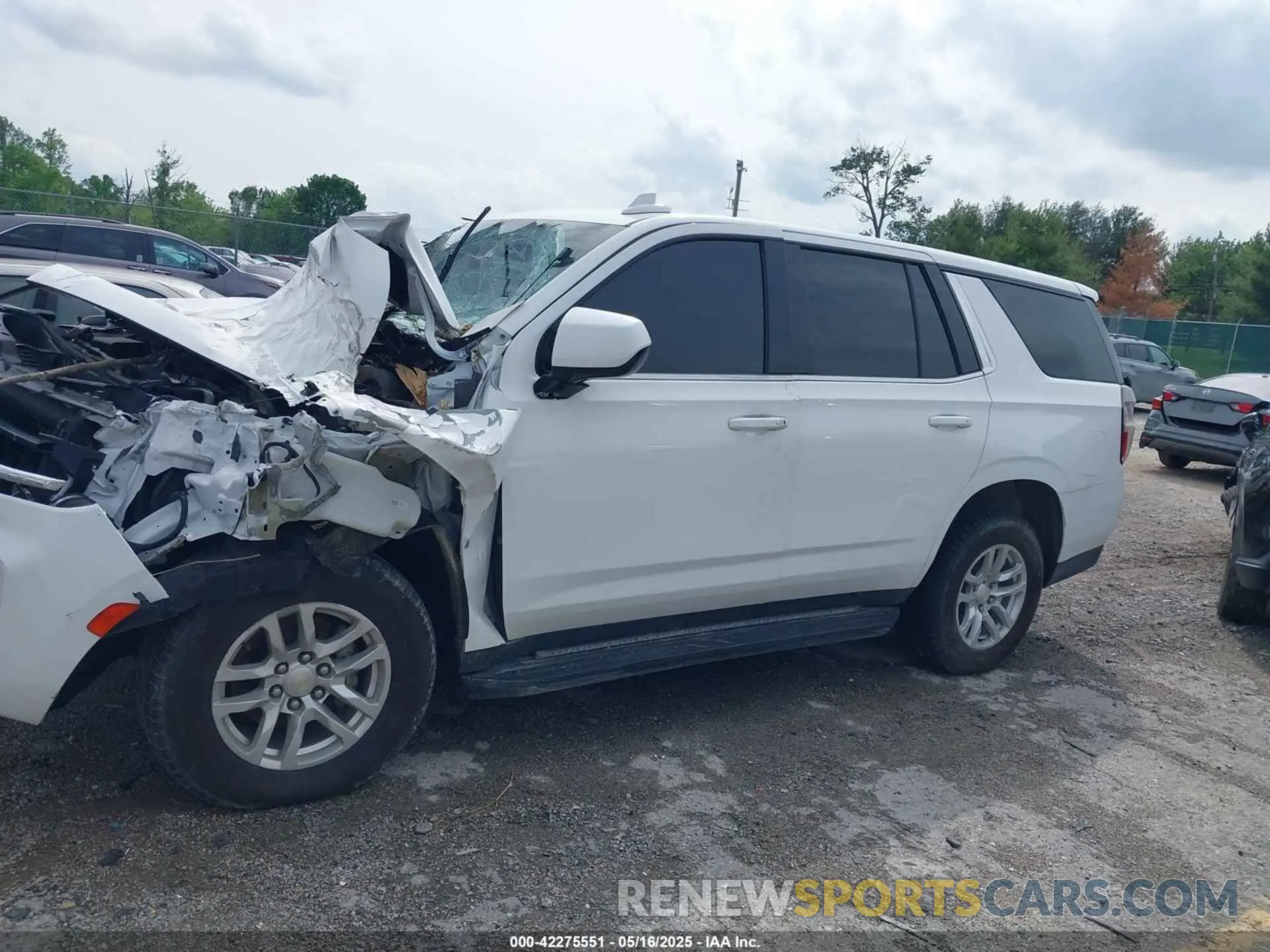 13 Photograph of a damaged car 1GNSKLEDXMR359932 CHEVROLET TAHOE 2021