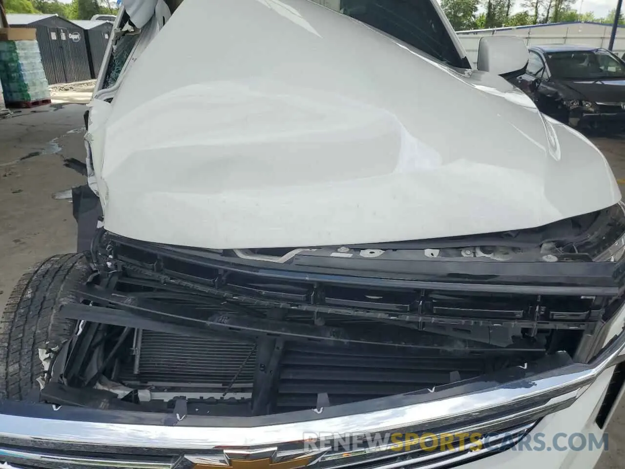 12 Photograph of a damaged car 1GNSKNKD0MR284965 CHEVROLET TAHOE 2021