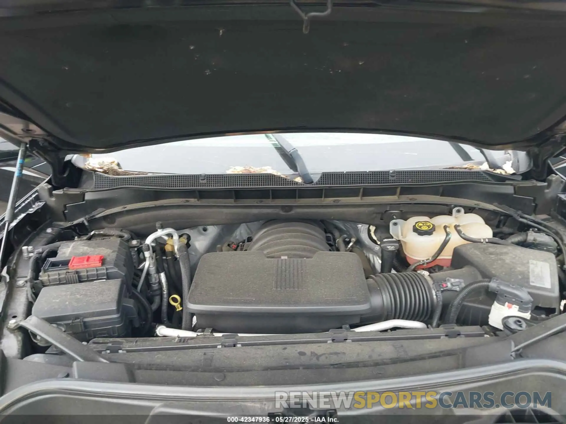10 Photograph of a damaged car 1GNSKNKD0MR372236 CHEVROLET TAHOE 2021