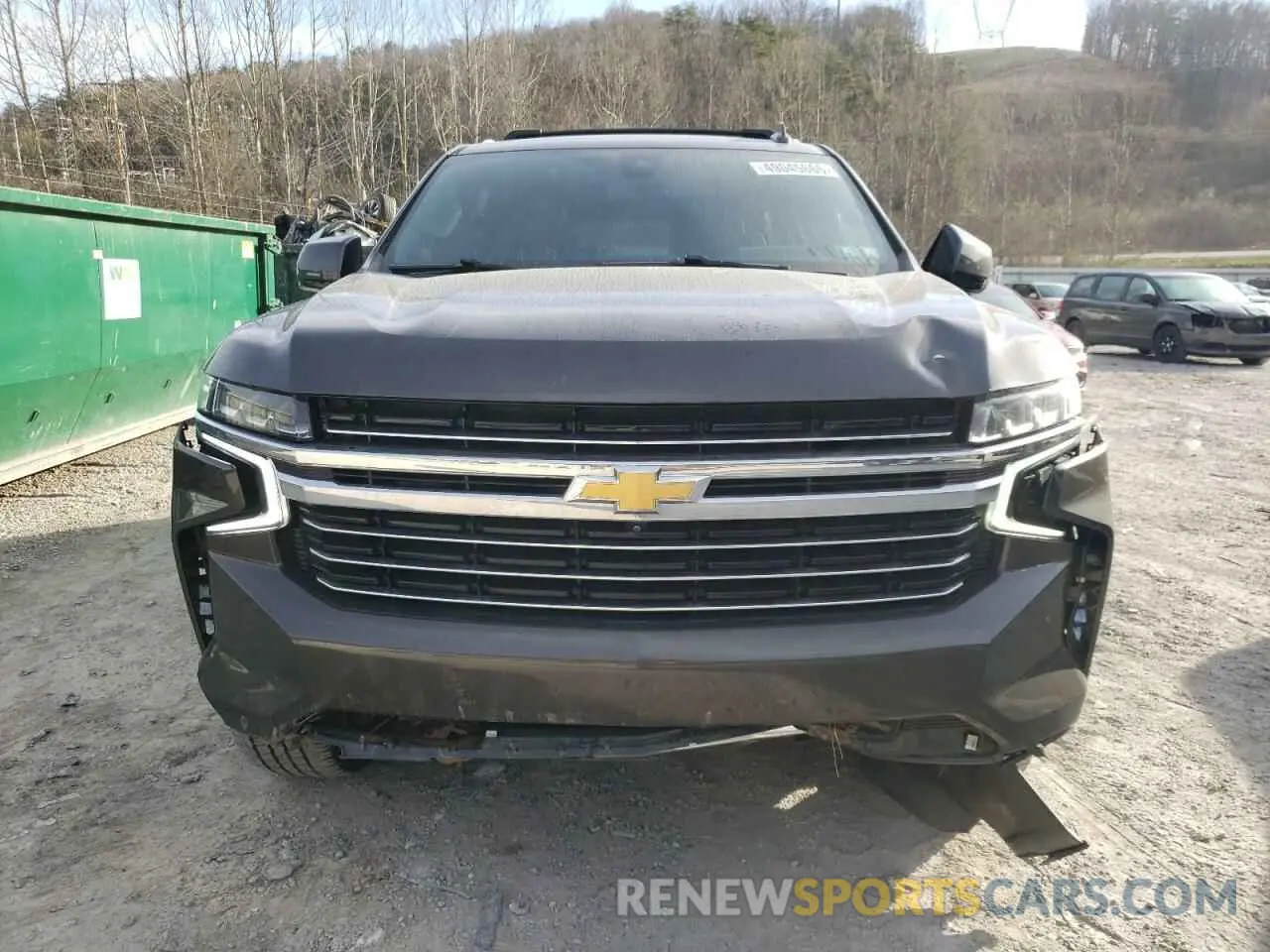 5 Photograph of a damaged car 1GNSKNKD1MR103887 CHEVROLET TAHOE 2021