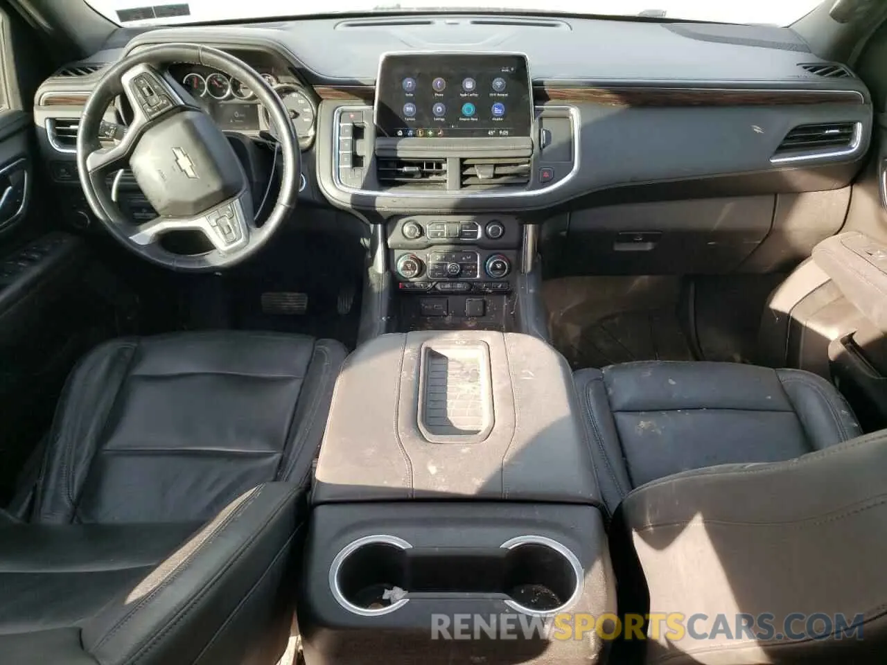 8 Photograph of a damaged car 1GNSKNKD1MR103887 CHEVROLET TAHOE 2021