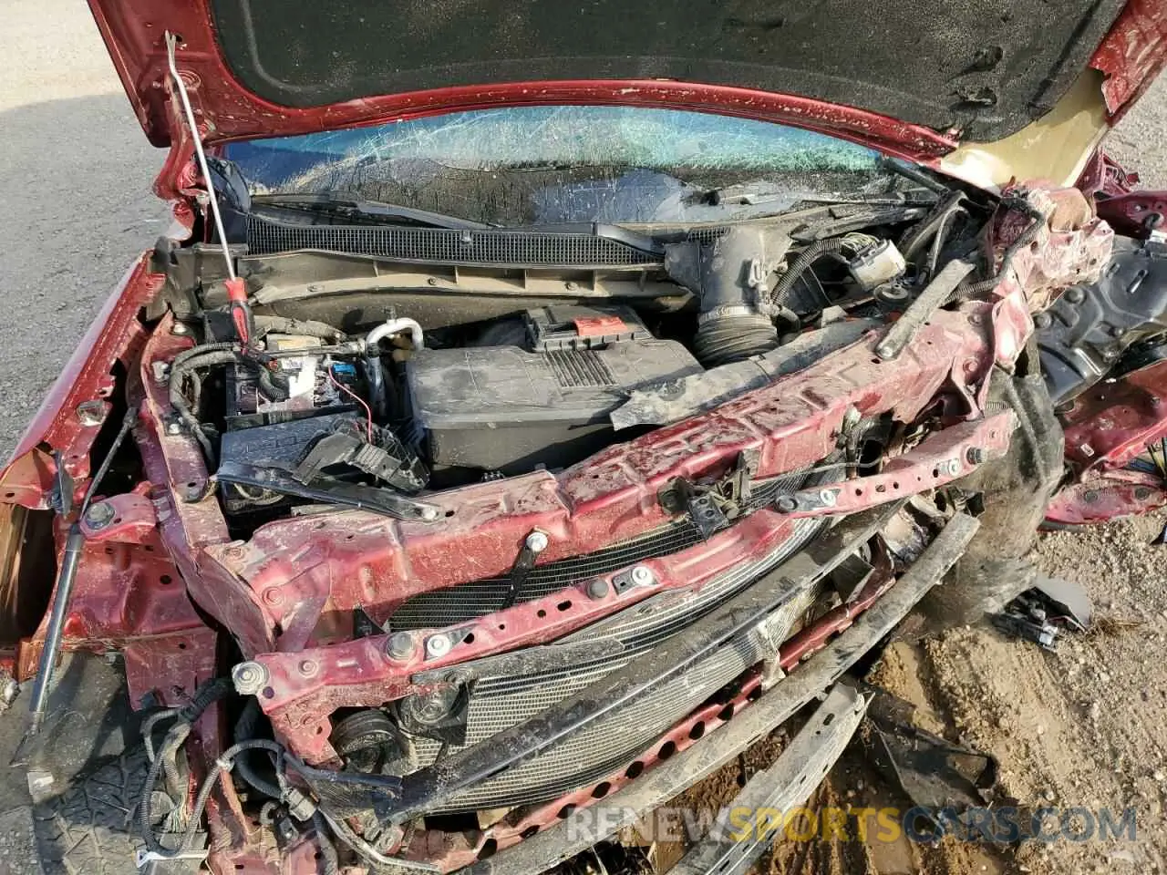 12 Photograph of a damaged car 1GNSKNKD1MR160347 CHEVROLET TAHOE 2021