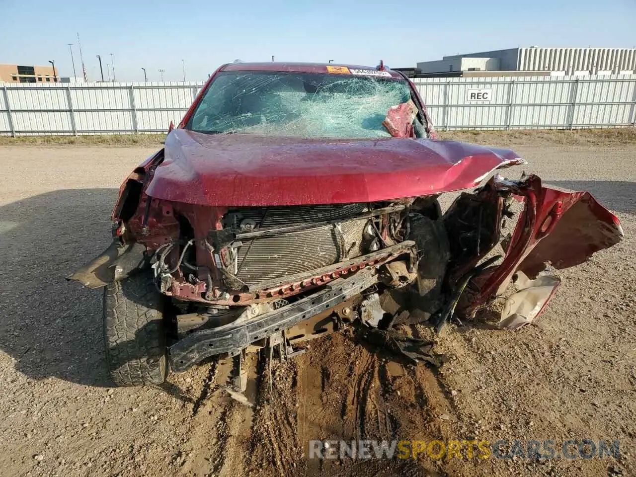 5 Photograph of a damaged car 1GNSKNKD1MR160347 CHEVROLET TAHOE 2021