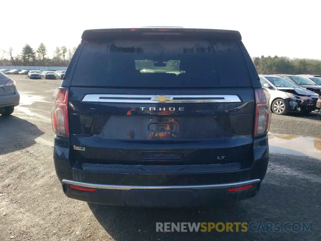 6 Photograph of a damaged car 1GNSKNKD2MR362677 CHEVROLET TAHOE 2021